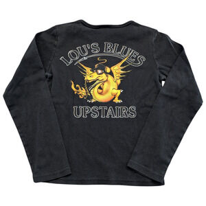 Y2k Dragon Lady Saloon longsleeve T shirt